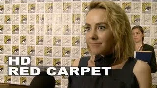 The Hunger Games Catching Fire: Jena Malone Comic-Con Interview | ScreenSlam