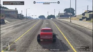 Grand Theft Auto V_ how to lose the cops in vapid hotknife.