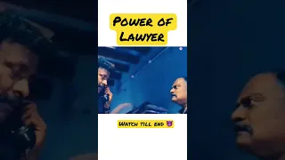 Power of Lawyer 😈 #advocate #supremecourt #highcourt #lawyer #shorts #law