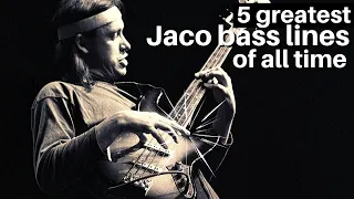 5 Greatest Jaco Pastorius Bass Lines of All Time