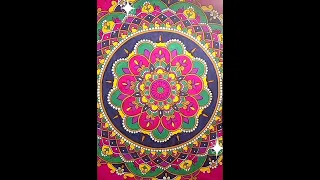 Mandala art/Geometric design/Pattern drawing