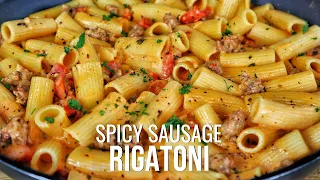 Prepare to Be Amazed by This Spicy Italian Sausage Pasta Dish