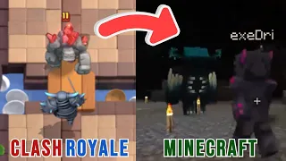 When The Clash Royale Kid Plays Minecraft For The First Time