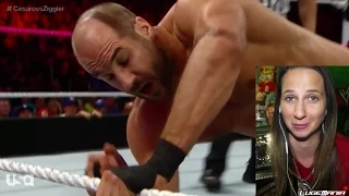 WWE Raw 10/20/14 Cesaro vs Dolph Ziggler Live Commentary