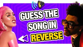 🎶Guess The Song BUT Its Played In REVERSE◀✅🔥Ariana Grande, Taylor Swift, Justin Bieber, Selena Gomez