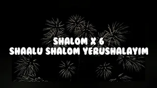 Shaalu shalom Yerushalayim - by the Maranatha Singer with lyrics