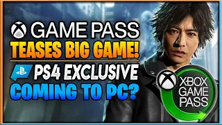 Xbox Game Pass Teases Big New Game | Another PS4 Exclusive Might be Coming to PC | News Dose