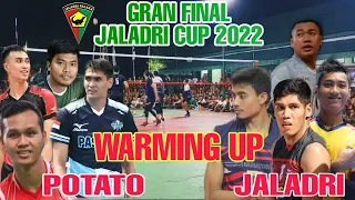 WARMING UP Rivan Nurmulki, Malizi , Yuda, andre Indomaret JALADRI Cup 2022 , SAMATOR