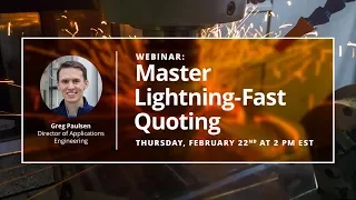 Master Lightning-Fast Quoting - Webinar Recording