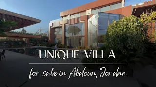 Unique villa for sale in Abdoun (فيلا للبيع في عبدون)