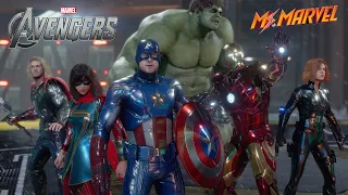 Marvel's Avengers: M.O.D.O.K. Final Boss Fight (MCU Classic Outfits)