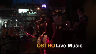 OSTRO Bistro Live Music, The Day You Went Away, Phnom Penh Nightlife, Cambodia 2017