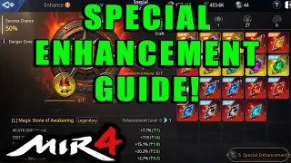 MIR4 - Special Enhancement Guide!  Upgrade Magic Stones, Spirit Treasures, Spectrumite, More!