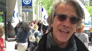 Manifestation contre le Partenariat transpacifique