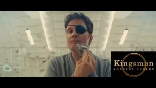 Эггзи и Мерлин встречают воскресшего Гарри | Kingsman 2: Golden Circle