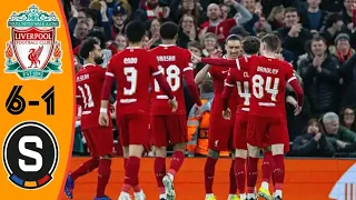 Liverpool vs Sparta Praha 6-1| All Goals & Highlights | 2024 HD