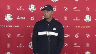 Scottie Scheffler  Bryson DeChambeau Saturday Fourball - Ryder Cup 2020