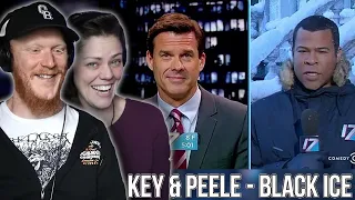 COUPLE React to Key & Peele - Black Ice | OB DAVE REACTION