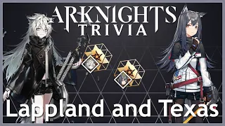 [Arknights] Trivia - Lappland and Texas' Tokens