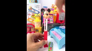 Mickey mouse candy Pez dispenser #shorts #asmr #viral #shortsfeed