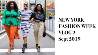 NEW YORK FASHION WEEK VLOG 2 SEPTEMBER 2019 | MONROE STEELE