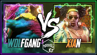SF6 ➣ XIAN ( DEEJAY ) VS WOLFGANG ( BLANKA ) STREET FIGHTER 6