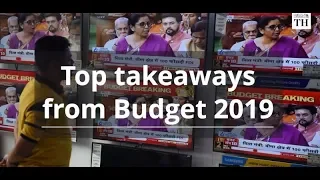 Budget 2019: top takeaways