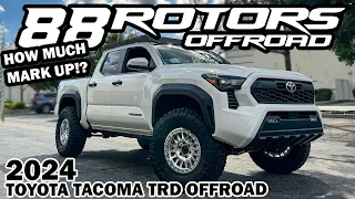 2024 Toyota Tacoma TRD Offroad Lift, Beadlock Wheels, 35" Tires, & Prinsu Pro Rack
