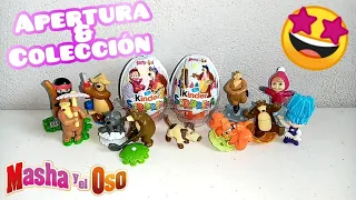 Apertura + Mi Colección de Kinder Sorpresa Masha y El oso | FenrirNR