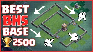 NEW BEST! Builder Hall 5 Base COPY Link 2023!! COC BH5 Trophy Base || CLASH OF CLANS || GAME WALA