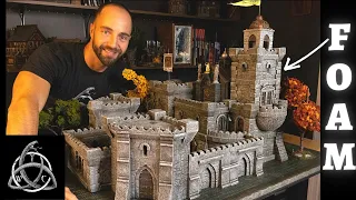 Modular Castle Walls for Dungeons and Dragons