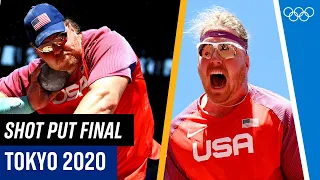 Ryan Crouser sets OLYMPIC RECORD to defend his title | Full Men's Shot Put | Tokyo 2020