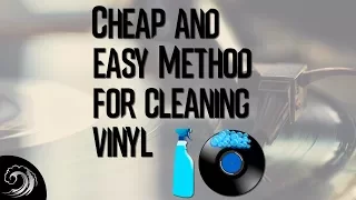 Cheap And Easy Method For Cleaning Vinyl Records