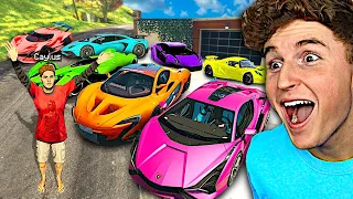 Collecting *RARE* BILLIONAIRE SUPERCARS In GTA 5!