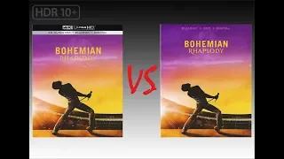 ▶ Comparison of Bohemian Rhapsody 4K HDR10+ (3.4K DI) vs Regular Blu-Ray Edition
