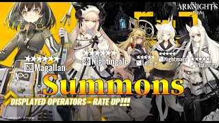 Arknights Summoning on Magallan & Nightingale Banner