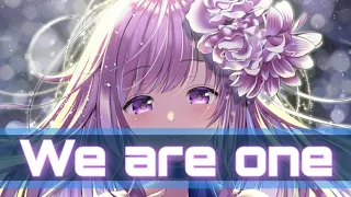 ✧ Nightcore - We Are One ✧ 『Lyrics Video』(Rameses B & ft. Veela)