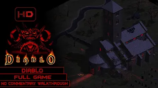 Diablo | Full Game | Warrior Playthrough | All Quests | Longplay Walkthrough No Commentary