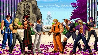 [KOF Mugen] Memorial | Kick Masters vs Punch Masters [ 4vs4 ]