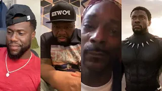 Rappers And Celebs React To Chadwick Boseman Passing Snoop 50 Cent Kevin Hart