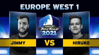 Jimmy (Ryu) vs. Hiruko (Ibuki) - Top 16 - Capcom Pro Tour 2021 Europe West 1