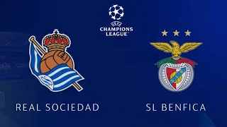 Real Sociedad vs SL Benfica | FC24 PS5 [4K60] | UCL Group Stage