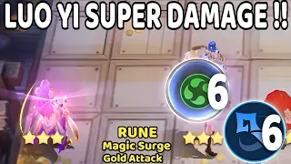 LUO YI MAGE SUPER DAMAGE!! ONCE ULTI ALL IS LOST!! MAGIC CHESS