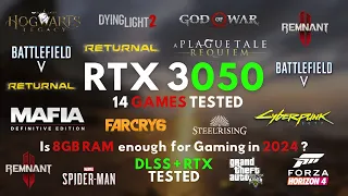 RTX 3050 Laptop Gaming Test in 14 Games : is it worth Buying RTX 3050 ?