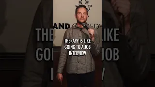 Therapy is like a job interview | Zoltan Kaszas #standup #shorts