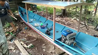 the process of making a canoe