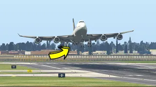 Boeing 747 Pilot Got promoted After This Landing | Xplane11