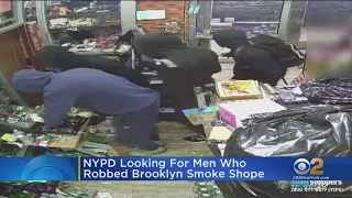 NYPD looking for 4 in East New York smoke shop burglary