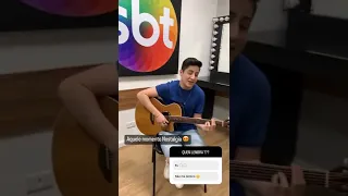 Hugo Henrique Cantando Meteoro de Luan Santana ❤😍