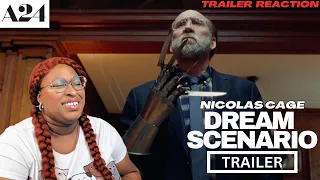 DREAM SCENARIO Trailer REACTION (2023) Nicolas Cage, A24 Movie| DISBYDEM